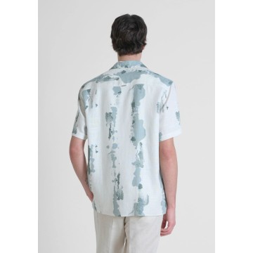 CAMISA ANTONY MORATO REGULAR HONOLULU ESTAMPADO VERDE