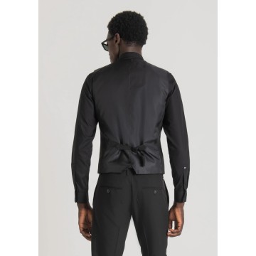 CHALECO ANTONY MORATO SLIM NEGRO